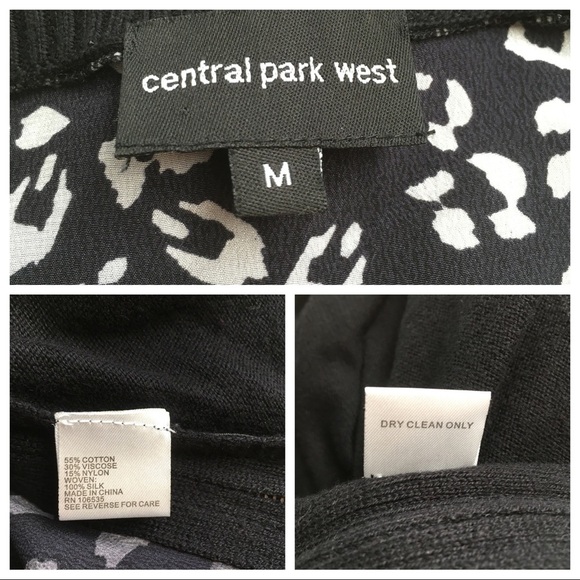 Central Park West Leopard‎ Print Sheer Back Sweater - Picture 8 of 8